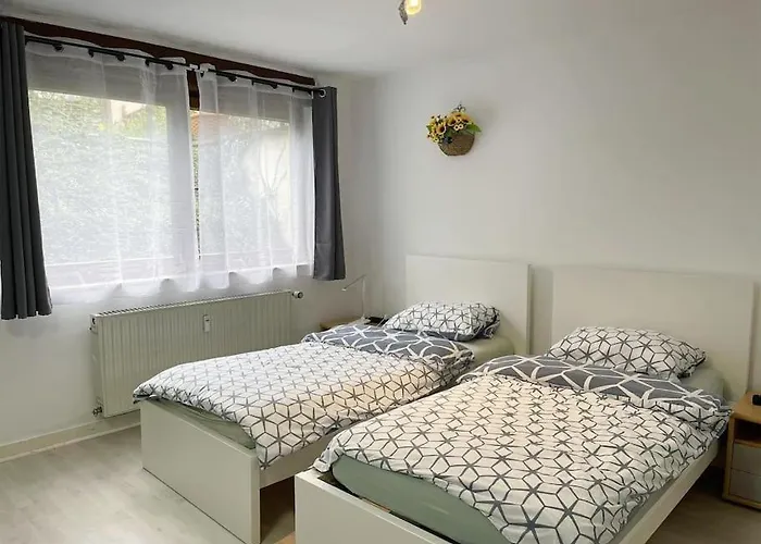 Duesseldorf Messe, 2-Bedroom Duplex Apartment With Kitchen And Garden